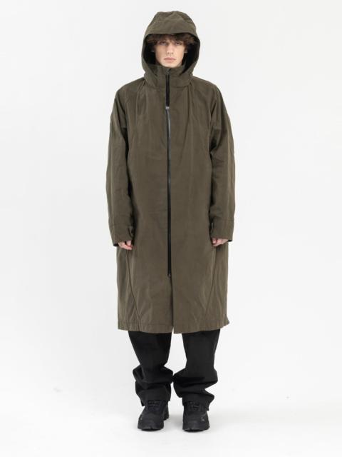 HYEIN SEO KHAKI REVERSIBLE HOODED PARKA