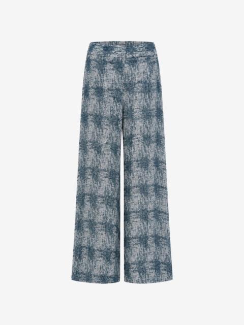JBQ abstract-print palazzo pants