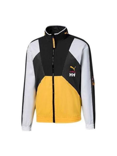 PUMA x Helly Hansen Track Top Jacket 'Yellow White Black' 597144-89