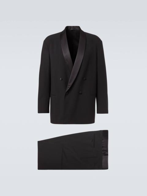 GIORGIO ARMANI Double-breasted virgin wool suit