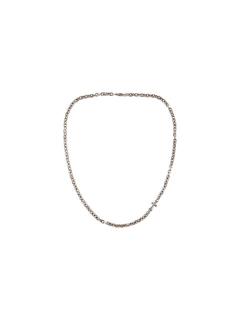 Chrome Hearts Paper Phat Necklace (20.5 Inch) "Silver (20.5 Inch)" CHRM2023