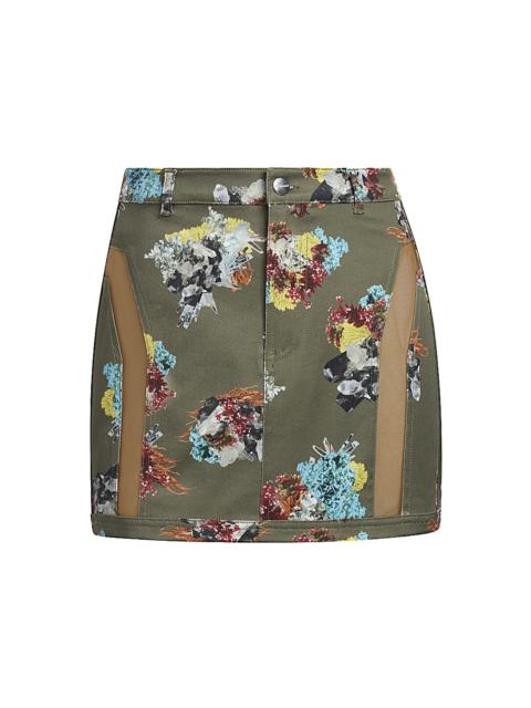 adidas adidas Ivy Park Skirt Crystal AOP/Medium Dark Khaki