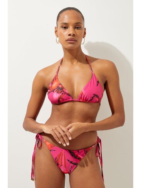 KAREN MILLEN Tropical Print Bikini Bottoms