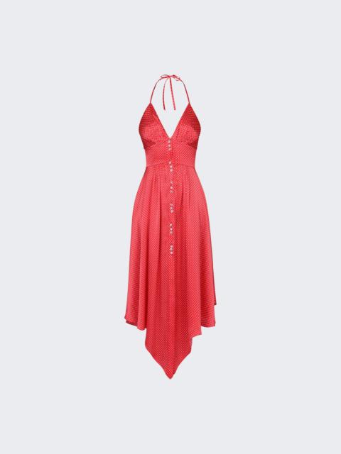ALEXANDRE VAUTHIER Midi Dress Daring Red