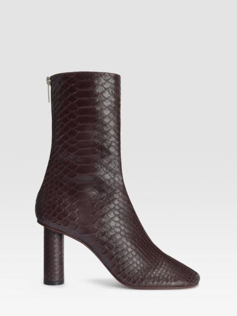 PARIS TEXAS PYTHON-PRINT ANKLE BOOT