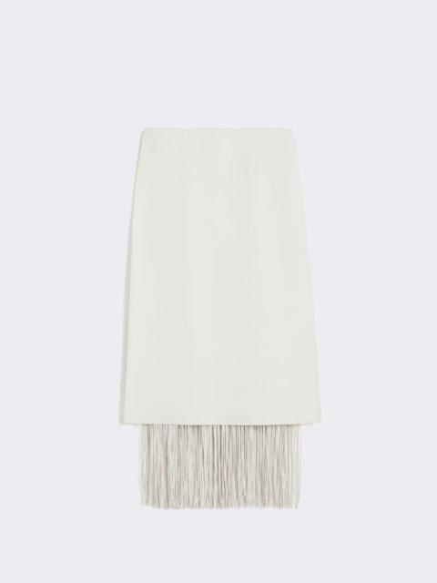 Sportmax Fringed skirt