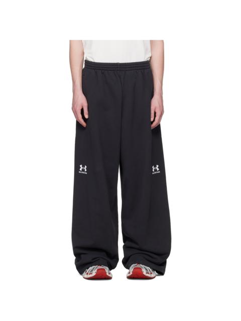 BALENCIAGA Black/white의 Armour® Baggy 스웨터