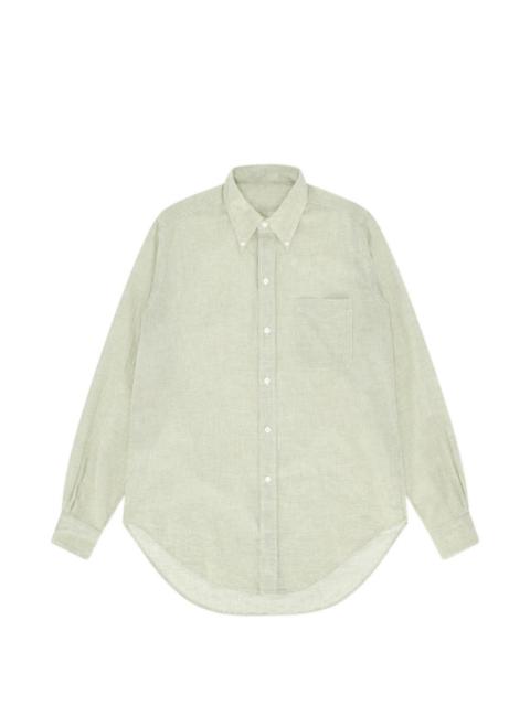 FORTELA King  check-pattern button-fastening shirt