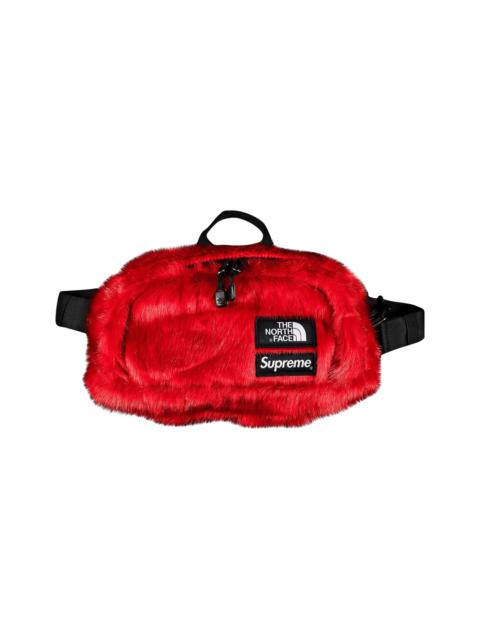 Supreme Supreme x The North Face Faux Fur Waist Bag 'Red'