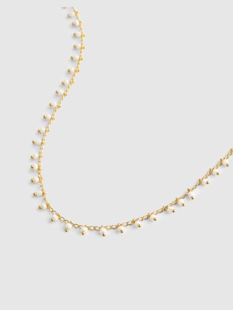 Madewell Enamel Chain Choker Necklace