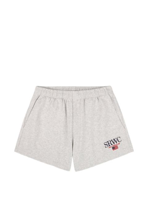 Sporty & Rich elasticated pocket shorts