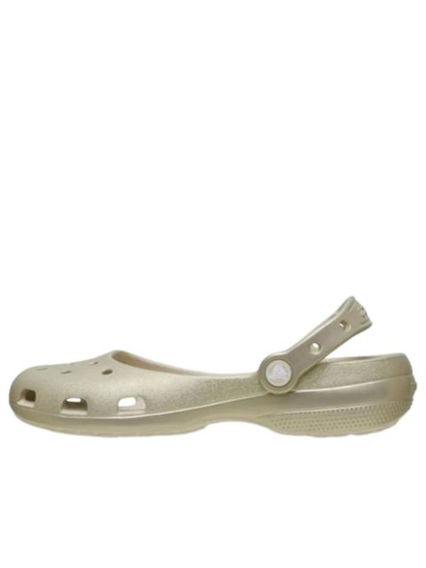 crocs (WMNS) Crocs Classic Metallic Ballet Flats 'Gold' 214282-710