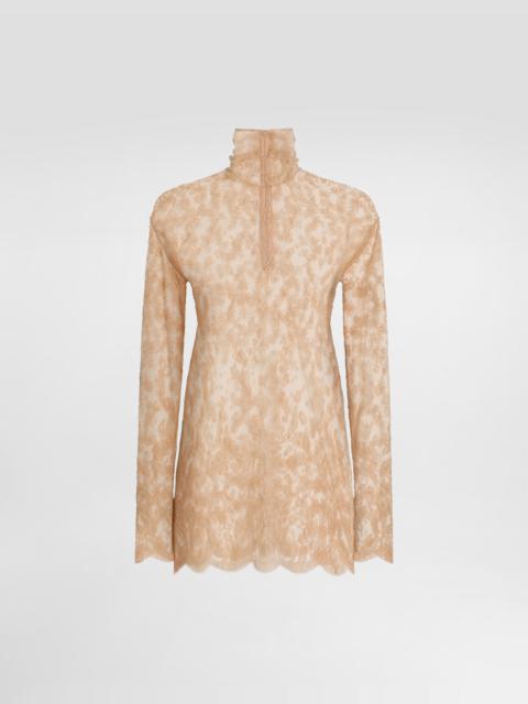 Dolce & Gabbana Chantilly lace blouse
