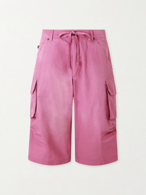 424 Straight-Leg Cotton-Poplin Cargo Shorts