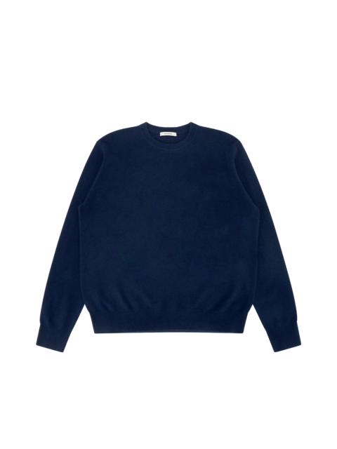 entire studios KNIT CASHMERE CREWNECK NAVY