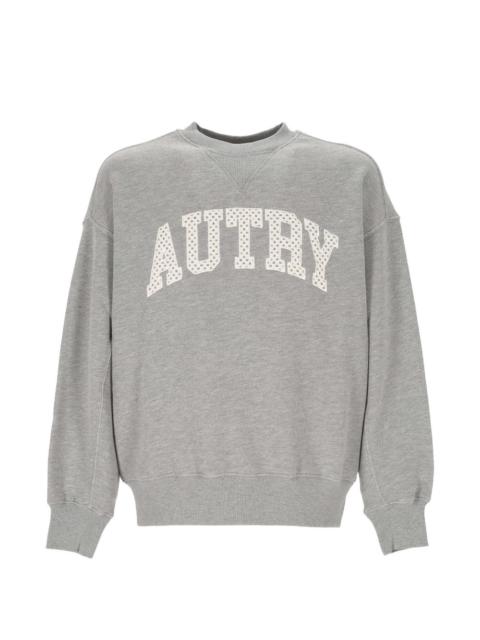 AUTRY logo crew-neck sweatshirt