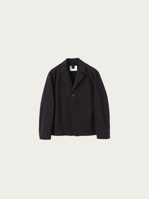 MARGARET HOWELL MHL Minimal Blazer - Black Raised Cotton Drill