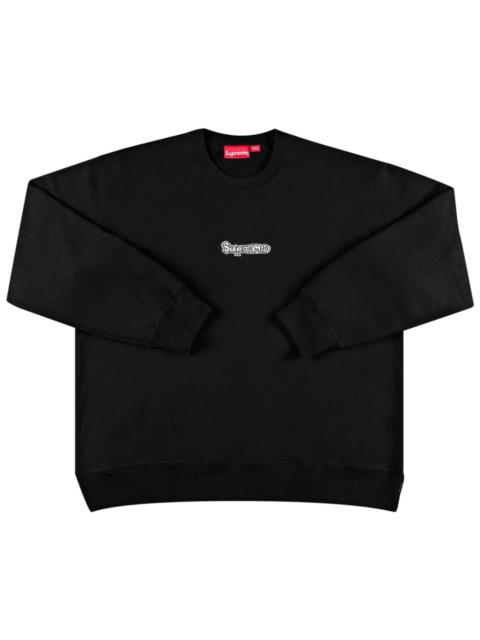 Supreme Gonz Logo Crewneck 'Black'