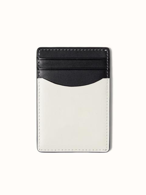 DUKE + DEXTER Dean Black + White Card Holder