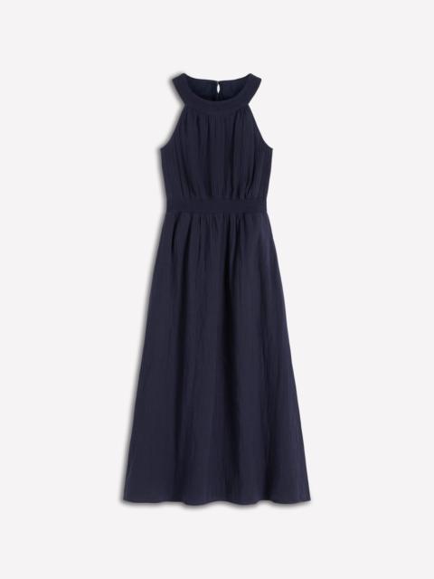 BODEN Daphne Double Cloth Dress-NAVY