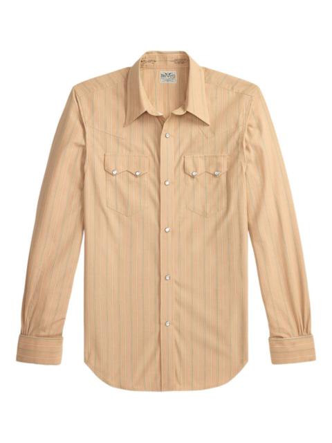 RRL by Ralph Lauren striped chest-pocket shirt