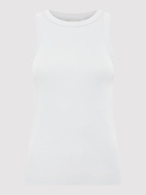 ST. AGNI Organic Cotton Bateau Tank - Silver
