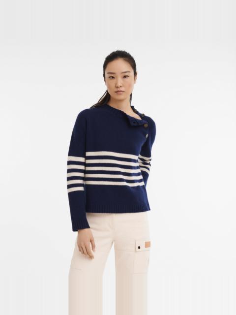 Longchamp Sweater Navy - Knit