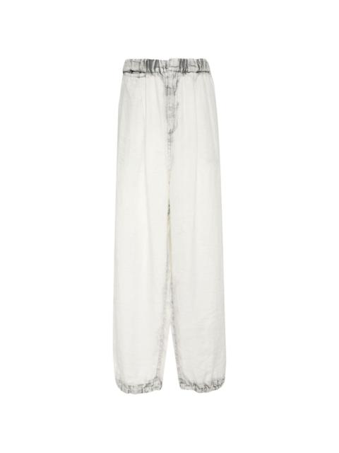 Maison MIHARAYASUHIRO wide-leg linen trousers