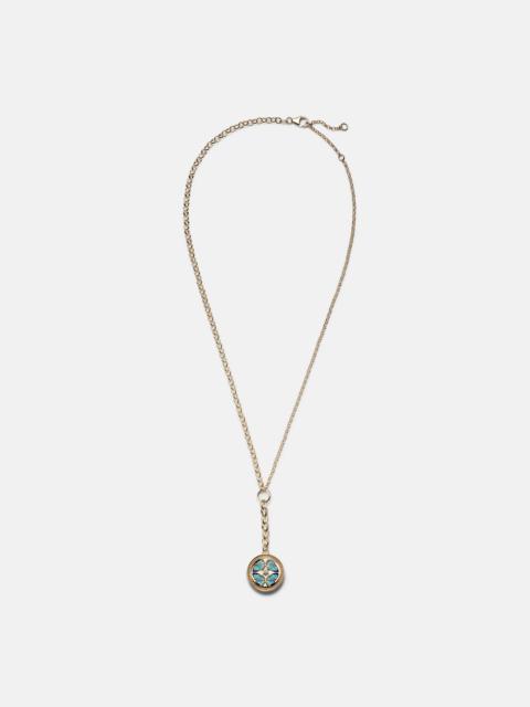 FOUNDRAE Reverie 18kt gold pendant necklace with diamonds