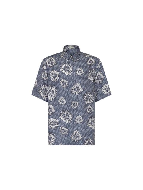 Dior Dior x Denim Tears Silk Twill Shirt Blue