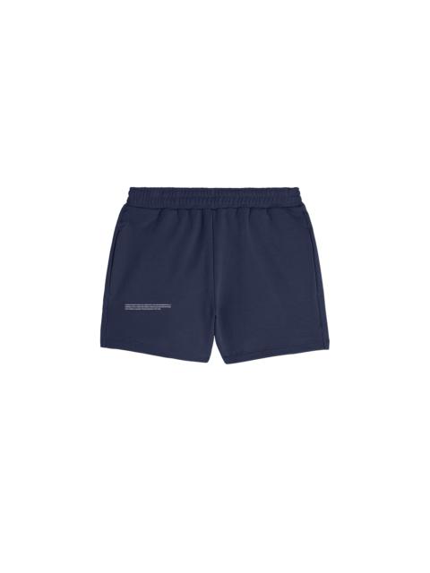 PANGAIA Mens 365 Midweight Shorts - Navy Blue