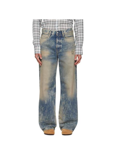 Acne Studios Blue Loose Fit 1981 Jeans