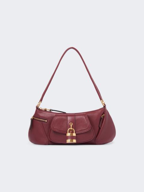 Chloé The 99 Shoulder Bag Brunette Red
