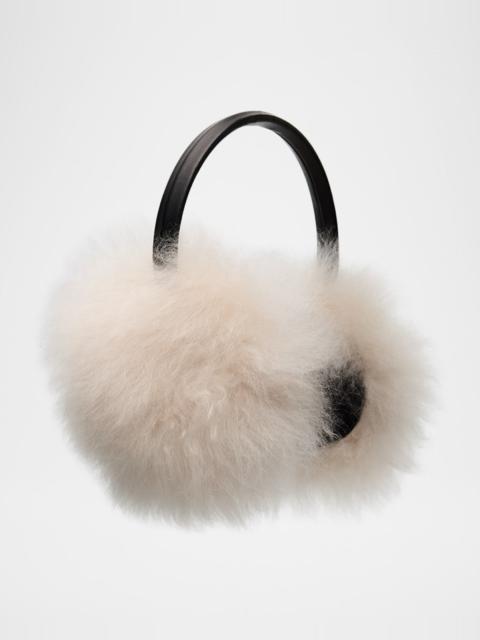 Yves Salomon Lamb Shearling Earmuffs