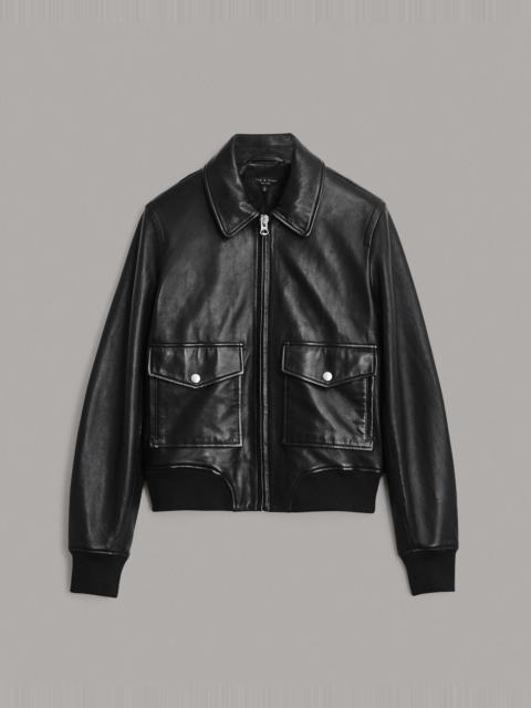 rag & bone Andrea Leather Jacket
Classic Fit Jacket