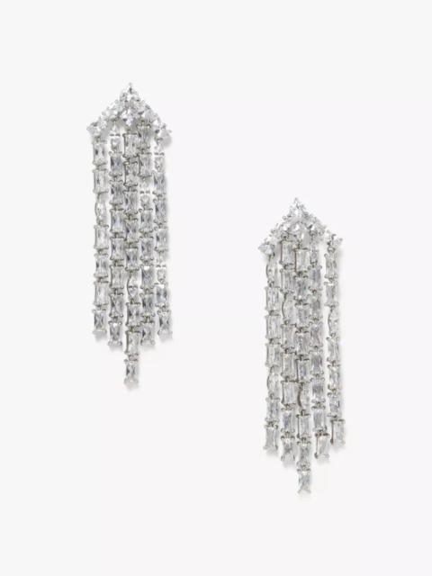 kate spade Showtime Fringe Statement Earrings