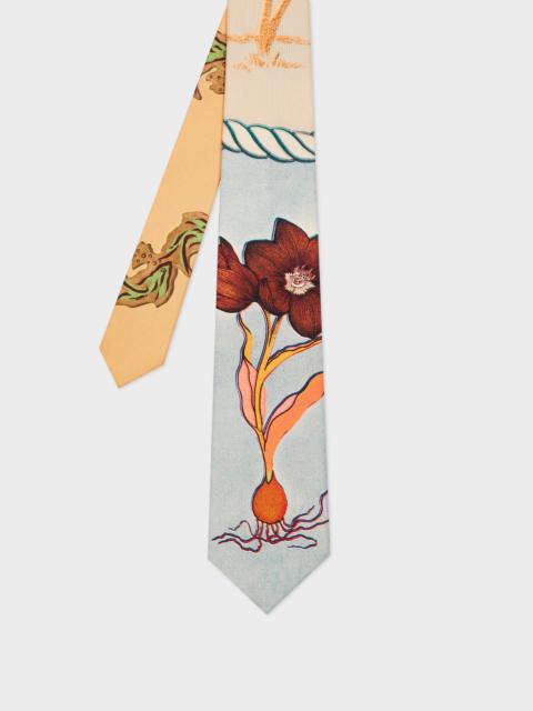 Paul Smith 'Textile Print' Silk Tie