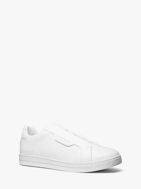 MICHAEL KORS Keating Leather Slip-On Sneaker