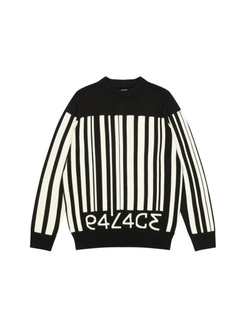 PALACE Palace Barcode Knit Black