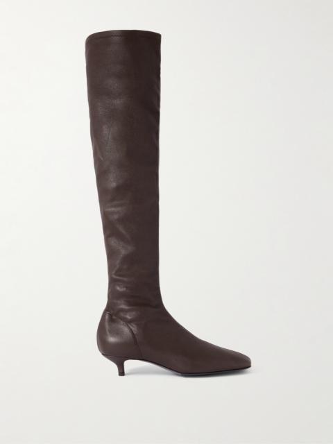TOTEME Leather Knee Boots