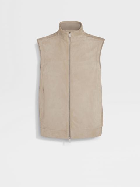 ZEGNA SUEDE VEST