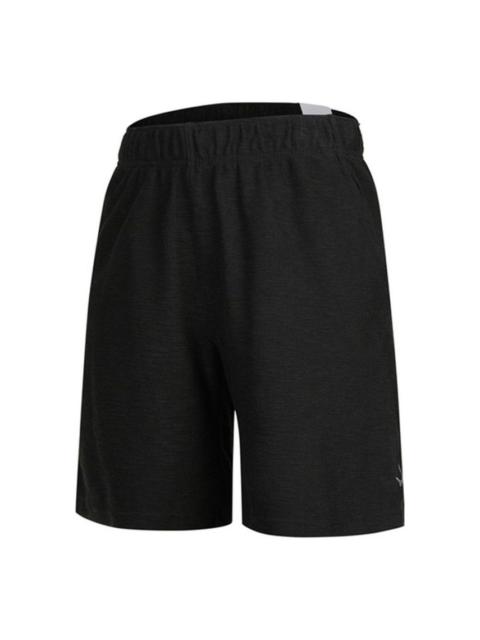 Nike Nike Yoga Core Short Training Sports Loose Breathable Knit Shorts Black DO3810-010