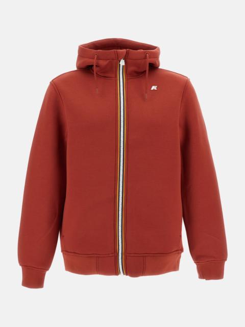 K-WAY HOODIE WITH ZIP RAINER SPACER