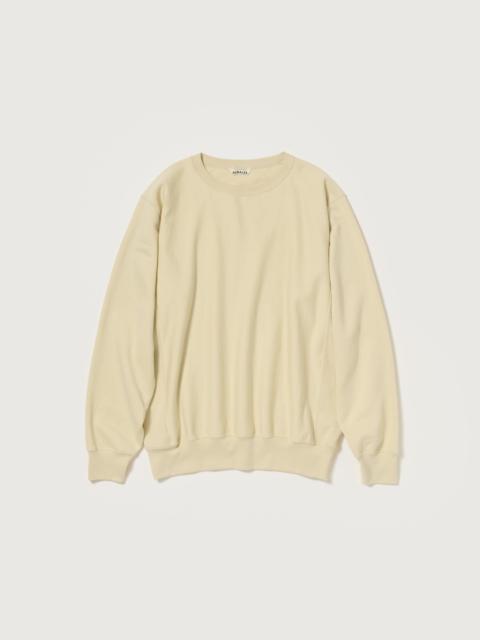 AURALEE ELASTIC HIGH GAUGE SWEAT P/O