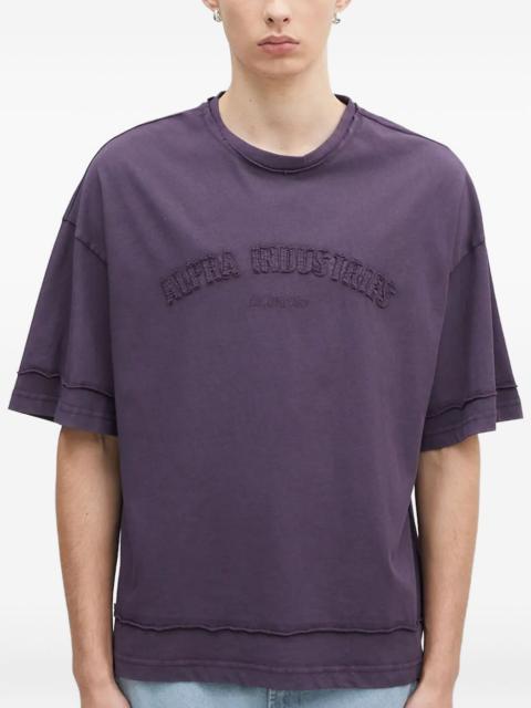 ALPHA INDUSTRIES Open Edge embroidered T-shirt