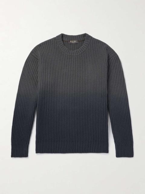 Yugen Dégradé Ribbed Cashmere Sweater