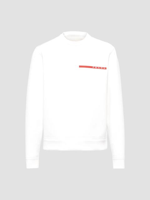 Prada Men's Technical Fabric Sweatshirt - White