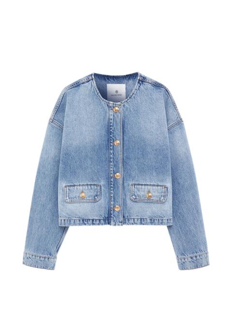 ANINE BING Anine Bing BLANCHE JACKET - CASPIAN BLUE