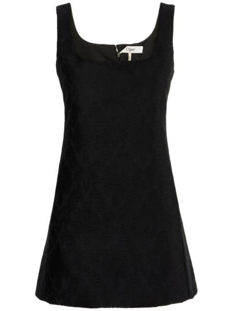 Chloé square-neck mini dress