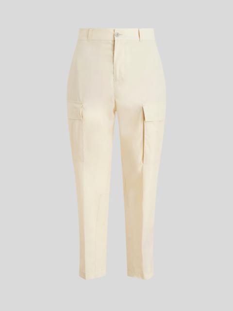 Etro COTTON CARGO TROUSERS